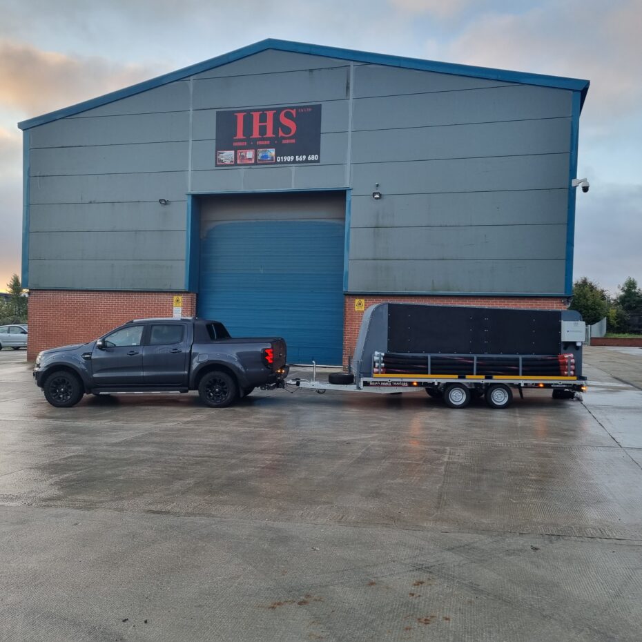 3.5T Concrete Pump Trailer