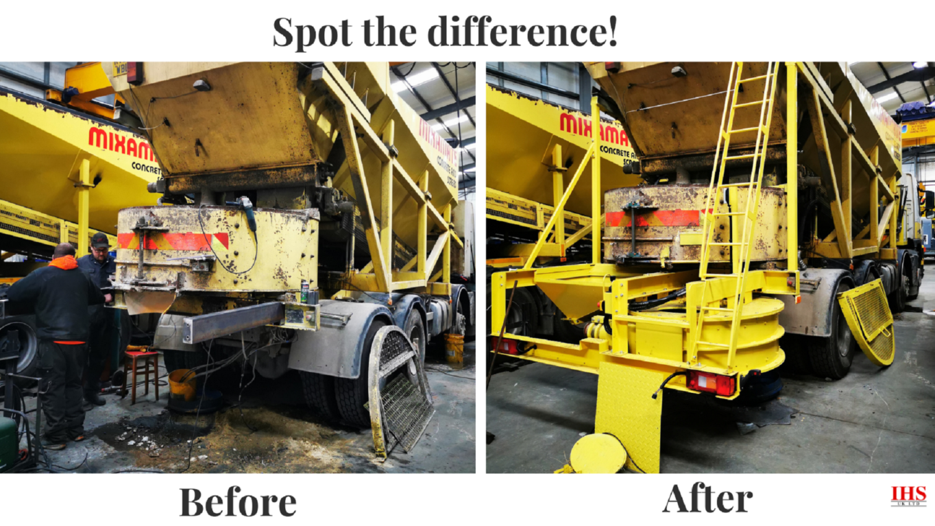 Mixamate Conveyor Truck