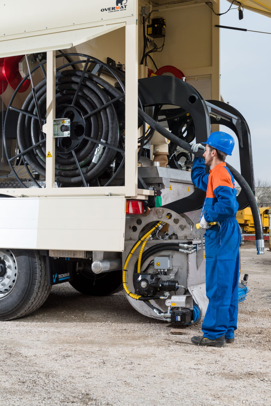 OVERMAT SCREED MACHINES